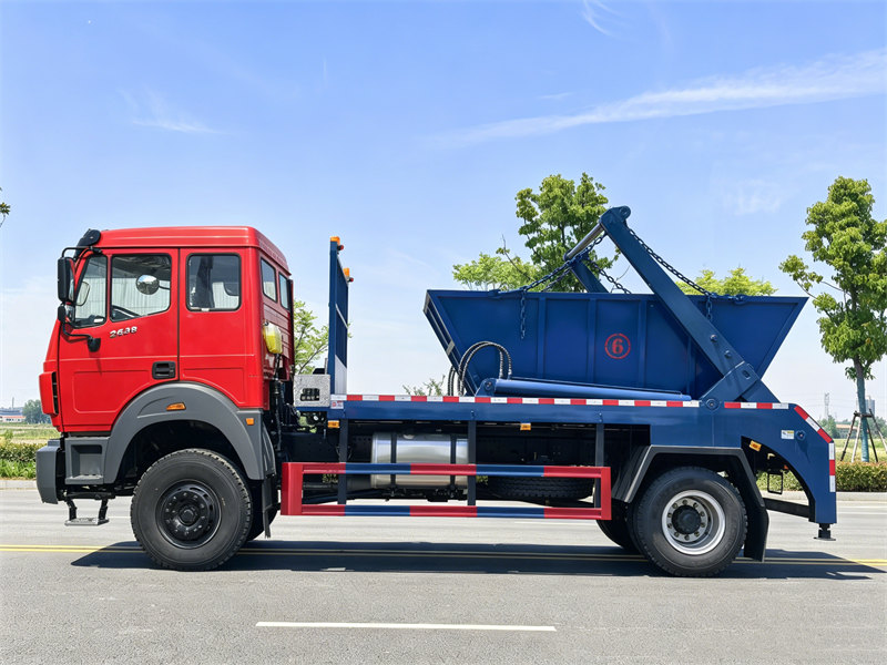 Beiben 4×2 skip bin loader Beiben 4×2 skip bin loader