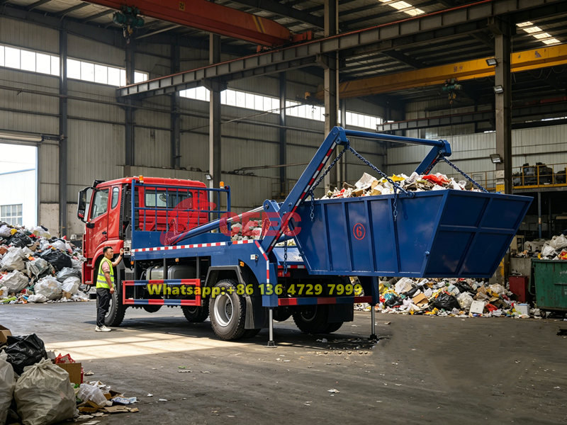 Beiben skip loader truck applications