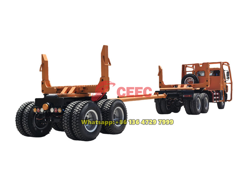 Beiben 6×6 timber lorry for Malaysia Beiben 6×6 timber lorry for Malaysia