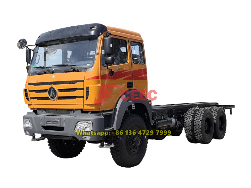 Beiben 6×6 off-road rigid chassis Beiben 6×6 off-road rigid chassis