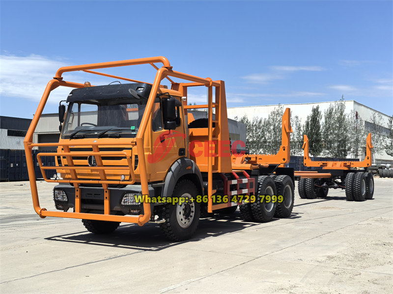 Beiben 6&times;6 logging truck