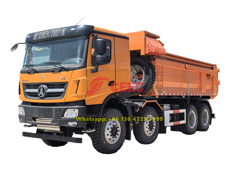 Beiben 8&times;4 heavy tipper truck