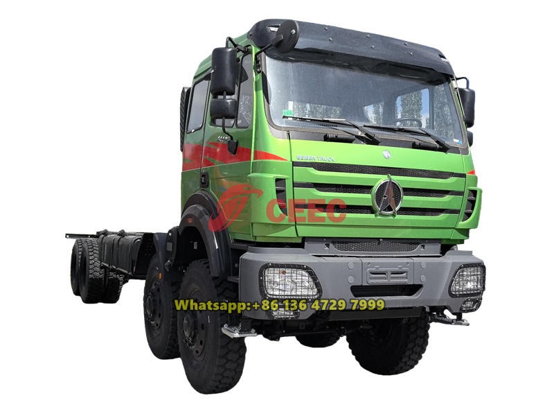 Beiben 8x8 AWD 420HP chassis