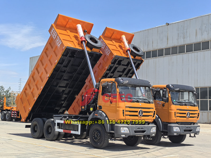 Beiben 2638 counstruction tipper trucks