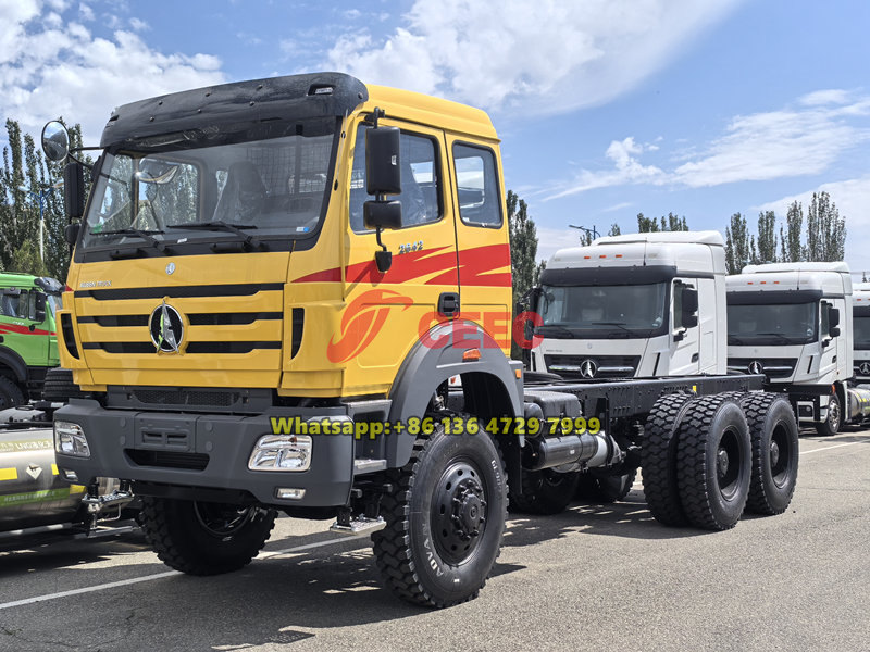 Beiben 6&times;6 off-road trucks for sale