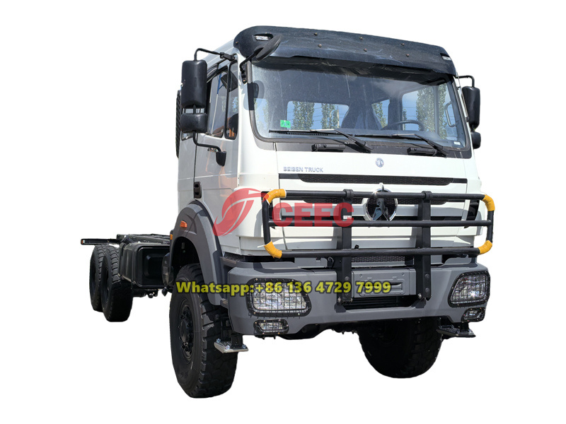 Beiben 6&times;6 380HP cargo chassis