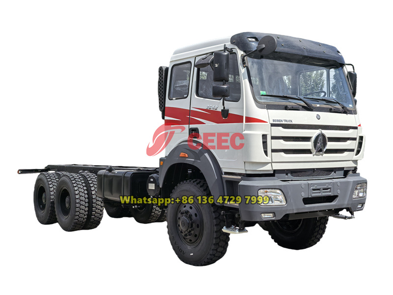 Beiben 6&times;6 420HP cargo chassis
