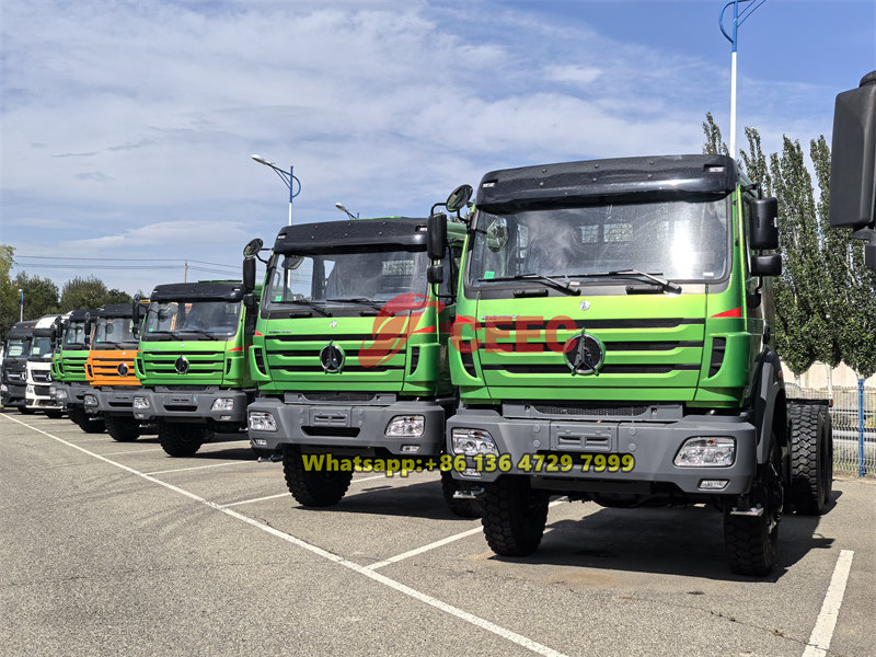 Beiben 6×6 all wheel dirve trucks for export Beiben 6×6 all wheel dirve trucks for export