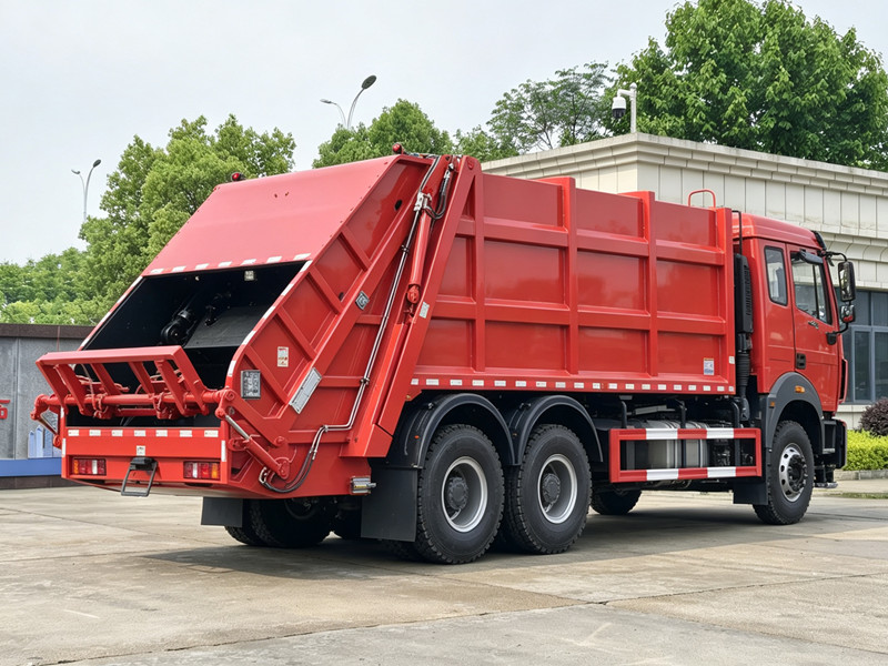 Beiben 6×4 truck mounted garbage compactor Beiben 6×4 truck mounted garbage compactor
