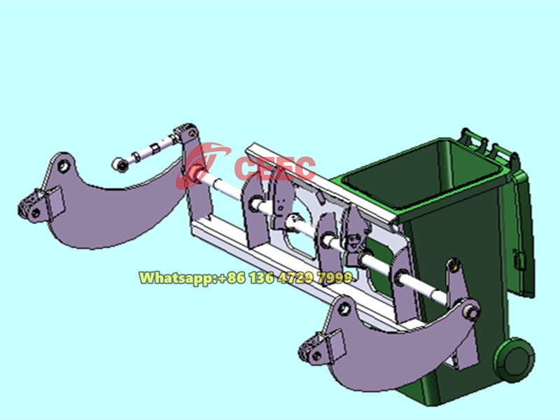 Beiben garbage compactor truck
