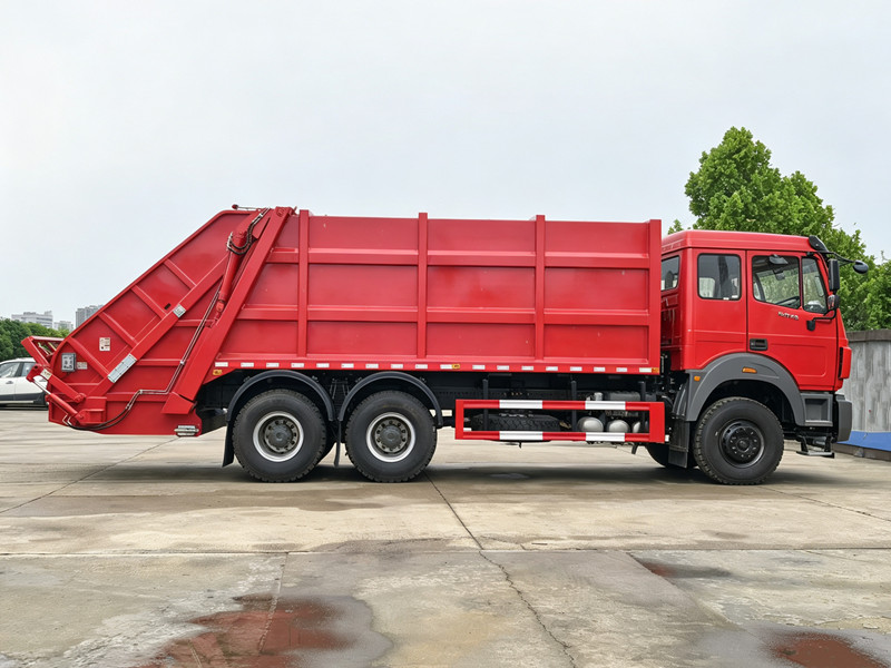 Beiben 20 cubic back loading garbage truck Beiben 20 cubic back loading garbage truck