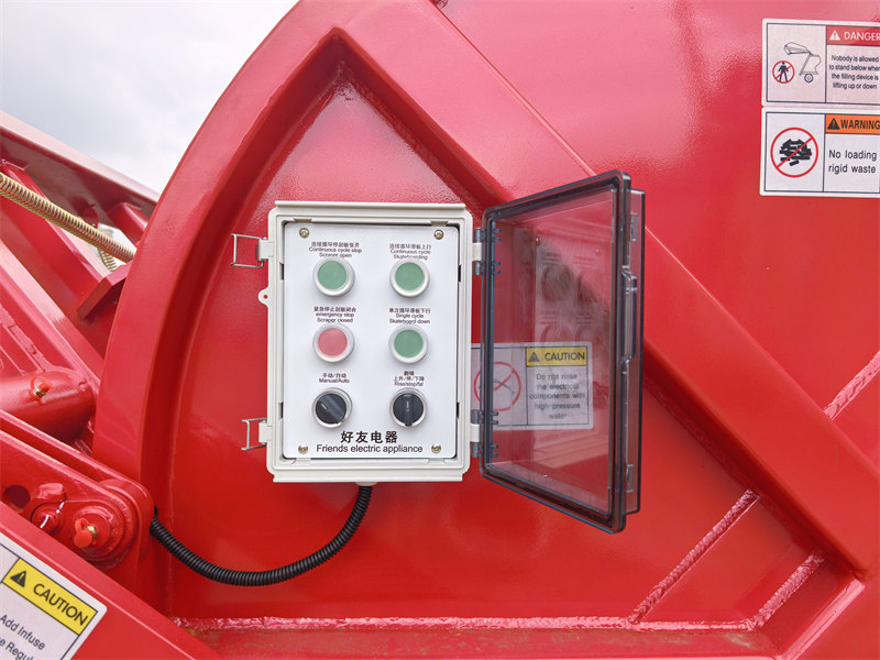 Beiben 6&times;4 refuse compactor truck for sale