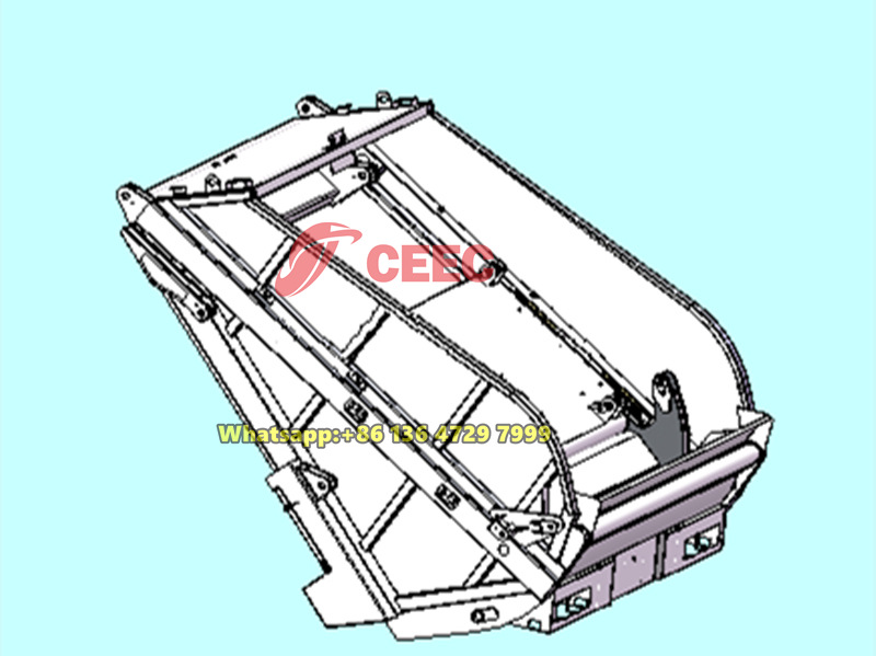 Beiben garbage compactor truck