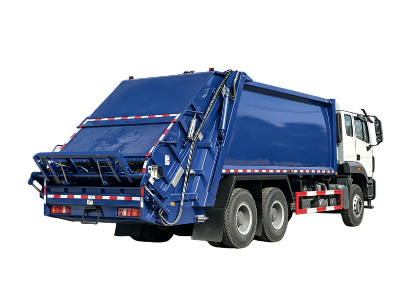 Beiben 6&times;4 rear loading refuse truck