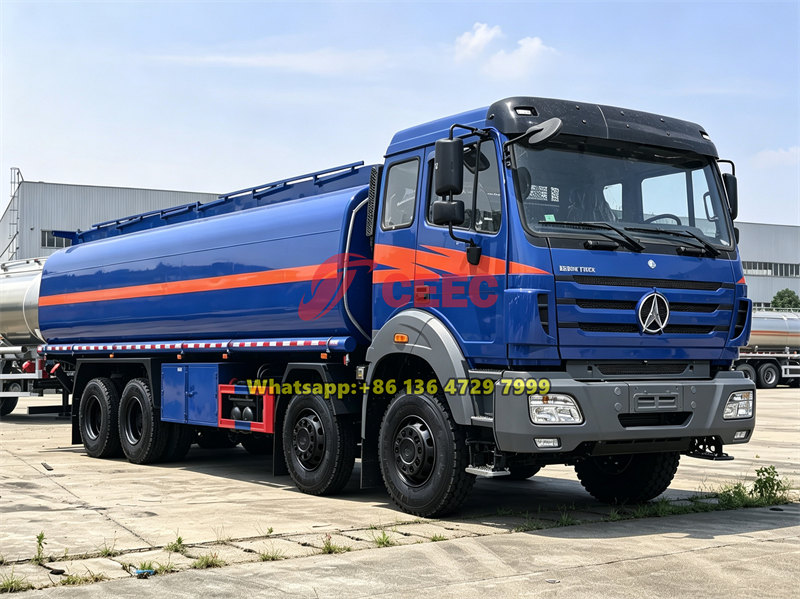 Beiben 12 wheels 28CBM diesel tanker truck Beiben 12 wheels 28CBM diesel tanker truck