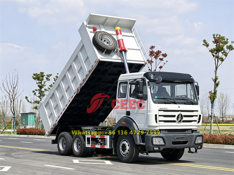 Beiben 6&times;4 heavy duty dumper lorry