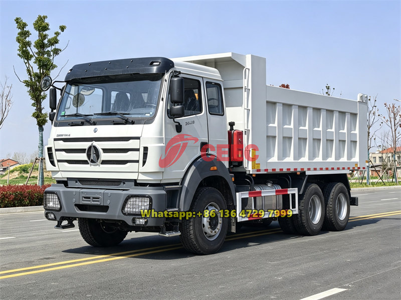 Beiben 6&times;4 heavy duty tipper truck