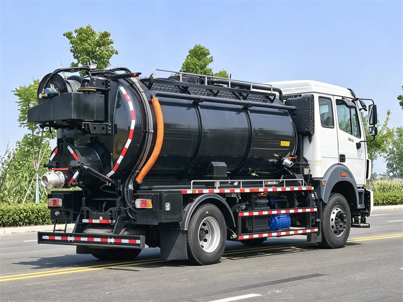 Beiben truck mounted sewer jetter