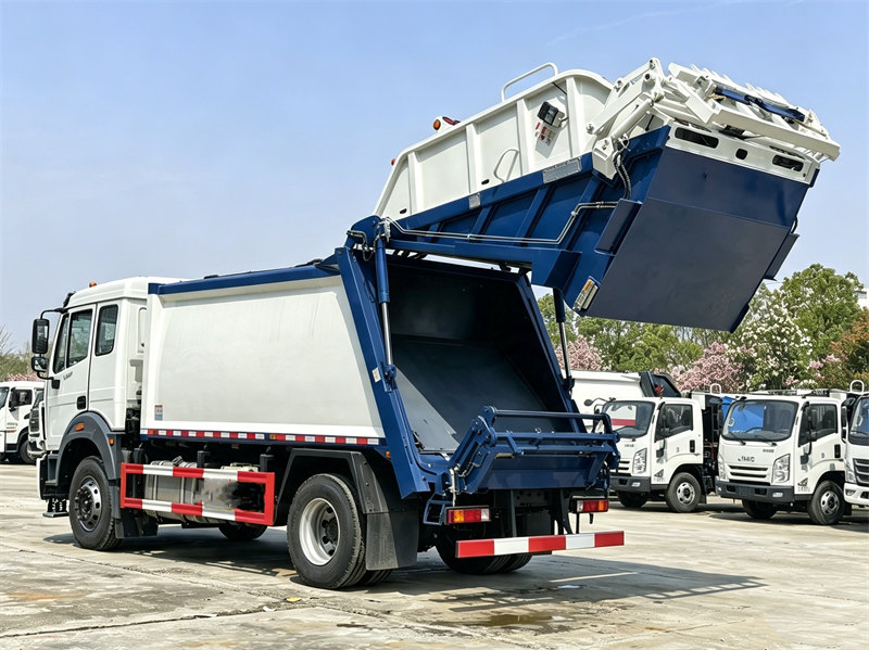 Beiben truck trash compactor
