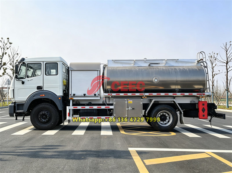 Beiben 4&times;2 12000 liters aviation refueler truck