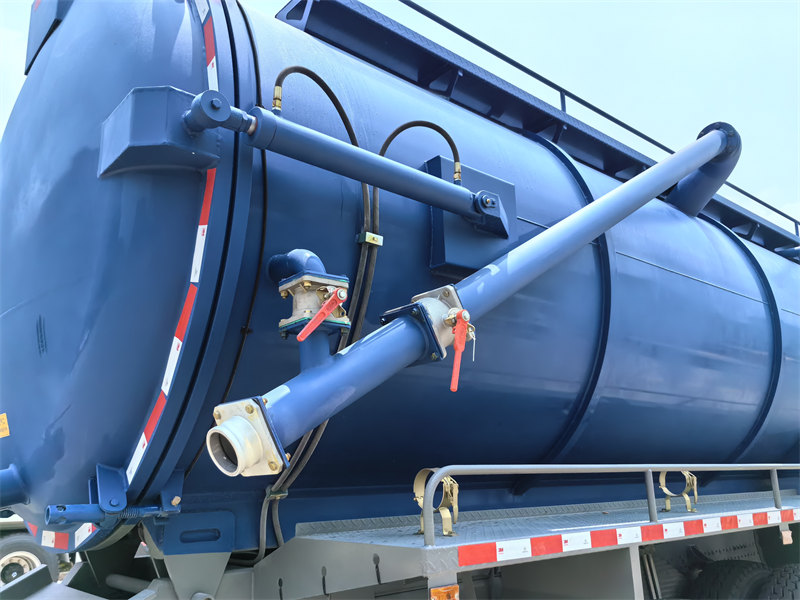 Beiben 2642 truck mounted vacuum pump