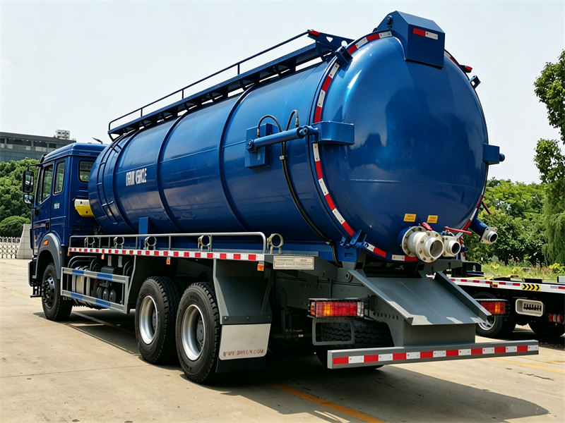 Beiben 6&times;4 heavy sewer vacuum truck