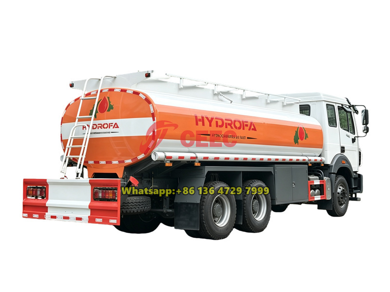 Beiben 10 wheeler fuel tanker truck