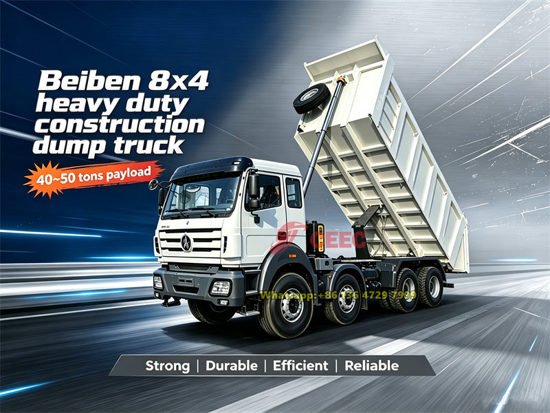 Beiben 12 wheeler construction tipper truck Beiben 12 wheeler construction tipper truck