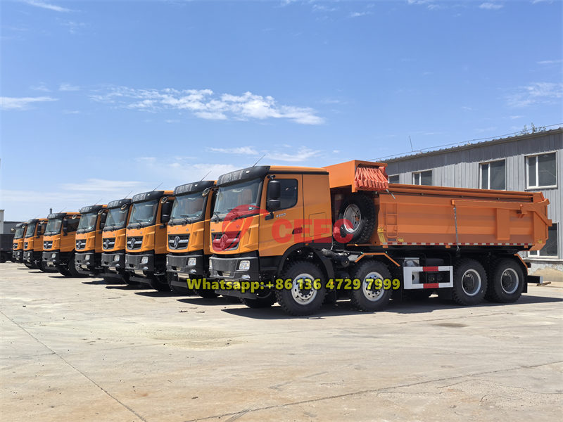Beiben V3 8&times;4 mining dumper trucks for sale