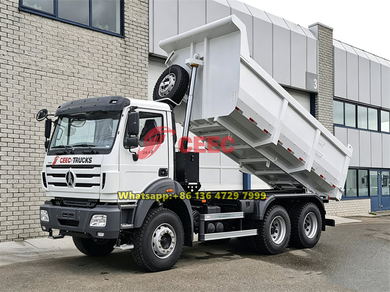 Beiben 6&times;4 U-shaped dumper lorry