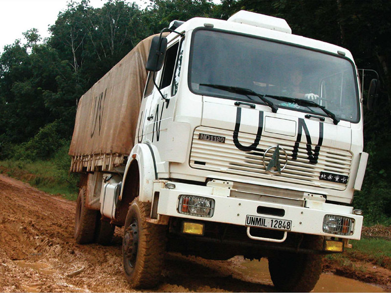 Beiben 4x4 cargo truck