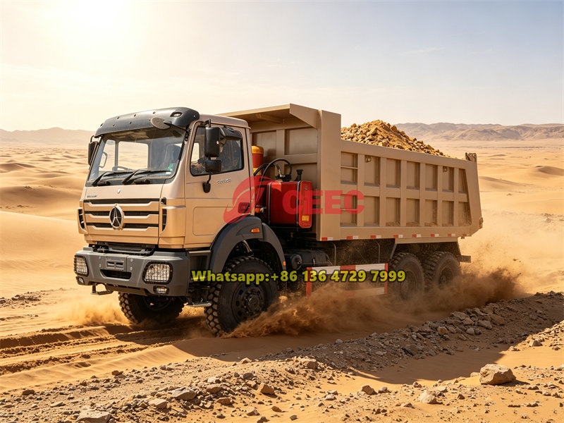 Beiben 6&times;6 off-road dump truck
