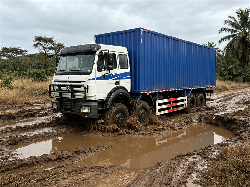 Beiben 8x8 drive truck