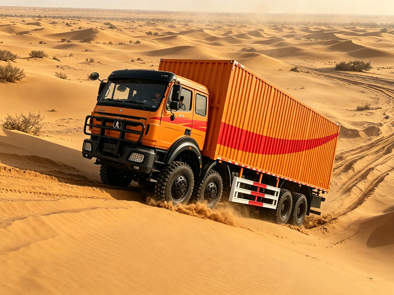 Beiben 8x8 drive truck