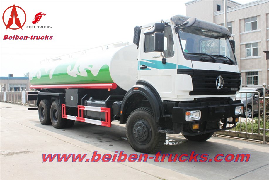 china beiben 15 CBM water tanker trucks price