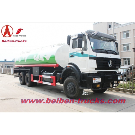 china beiben 15 CBM water tanker trucks price