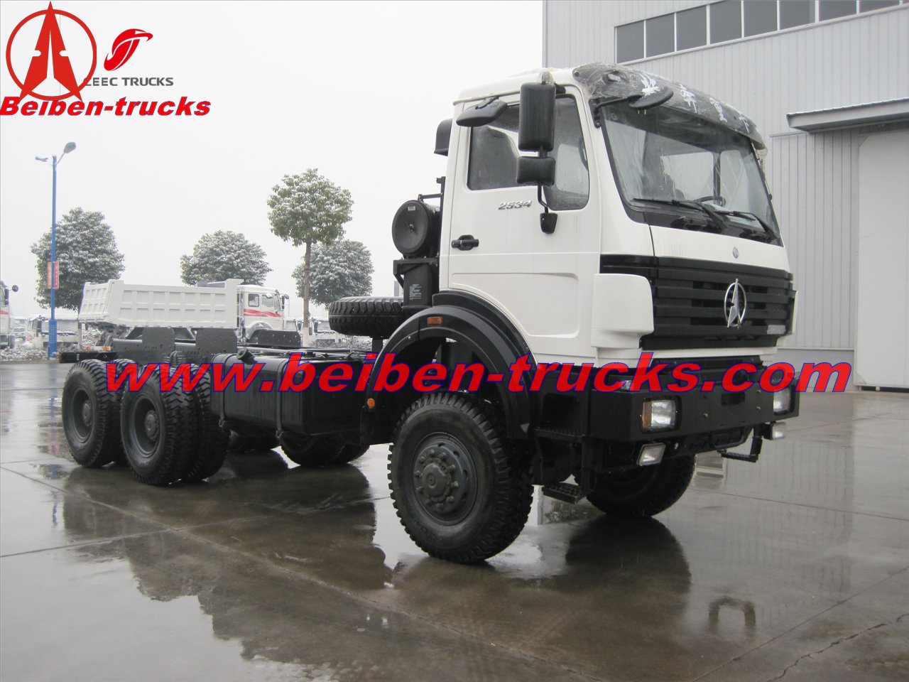 Beiben towing truck 2638 supplier in congo