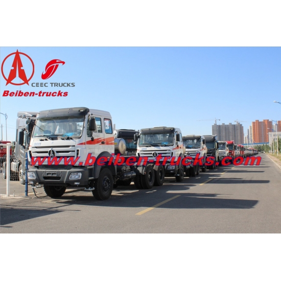 baotou Beiben 420hp 6x4 tractor truck  supplier