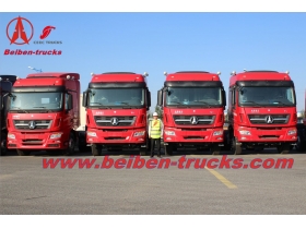 cheap price New BEIBEN V3 420hp big truck tractor for Tanzania