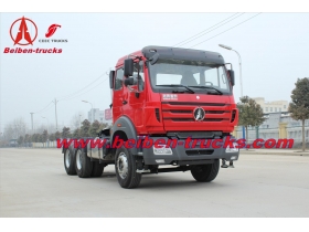 baotou Beiben power star 6x4 trucks tractor supplier