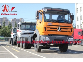 Military truck Beiben 2538 380hp truck tractor north benz prime mover  in china