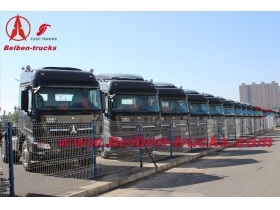 baotou Beiben 420hp tractor truck 2542S 10 wheels truck head  supplier