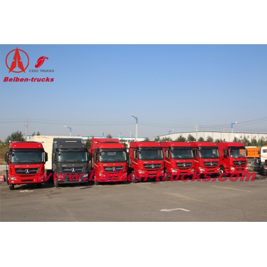 congo Beiben V3 tractor truck 420hp truck head for sale light weight heavy load best price
