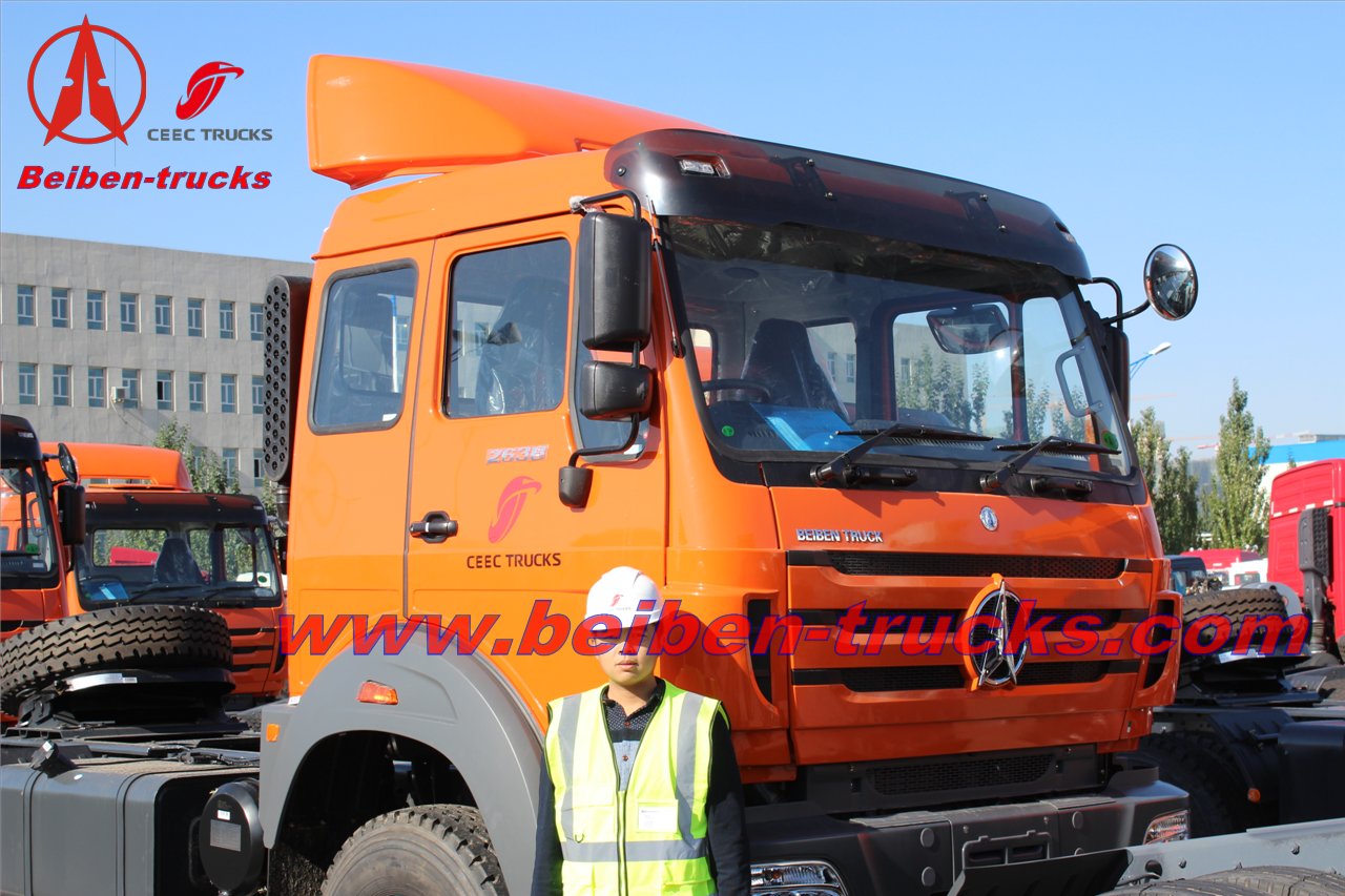 china best Beiben NG80 WEICHAI Engine tractor truck head With Low Price