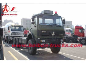 Beiben 6x4 tractor ND42500B32J/mercedes benz tractor heads  supplier in china