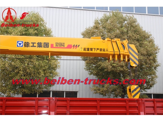 16 T north benz truck mounted crane price