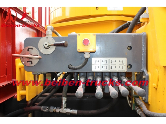 16 T north benz truck mounted crane price