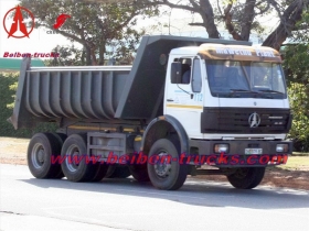 china north benz 2538 dump trucks for earth moving