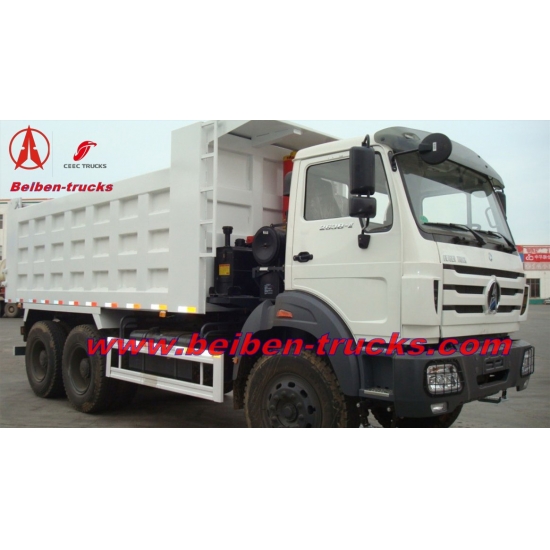 used Beiben 6x4 camion benne 340hp heavy dump truck manufacturer