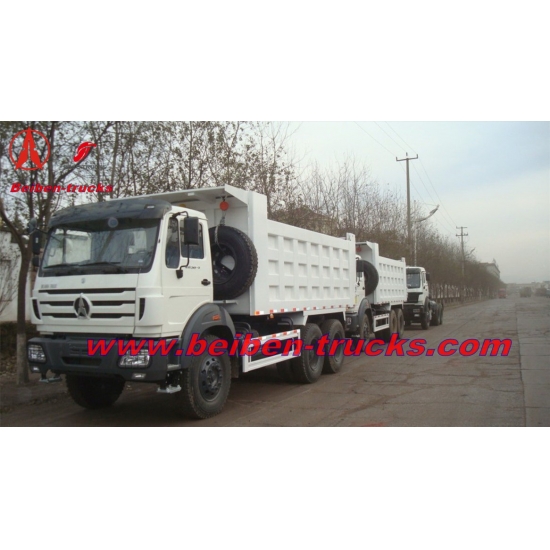 used Benz technology 15ton dump truck Beiben 6x4 tipper lorry